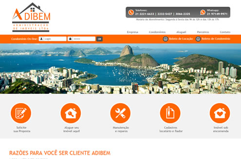 Imagem do site da Adibem