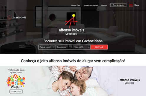 Imagem do site da Affonso Imóveis