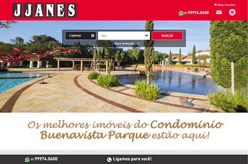 Imagem do site Condomínio Buenavista Viamão